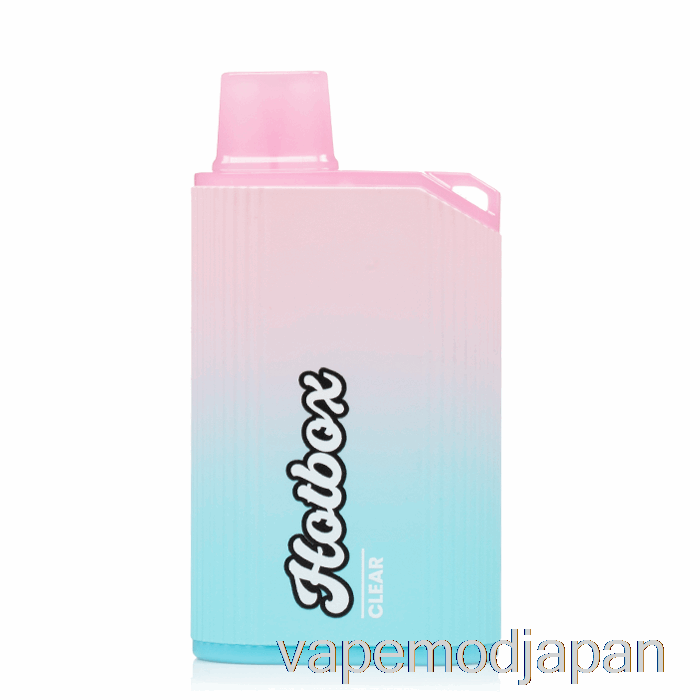 VAPE ジャパン パフ ブランド ホットボックス 7500 使い捨て クリア